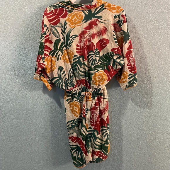 BNWT Chasing Unicorns I Can’t Explain Cotton Gauze Romper Sz Small 🦄 - Picture 4 of 10